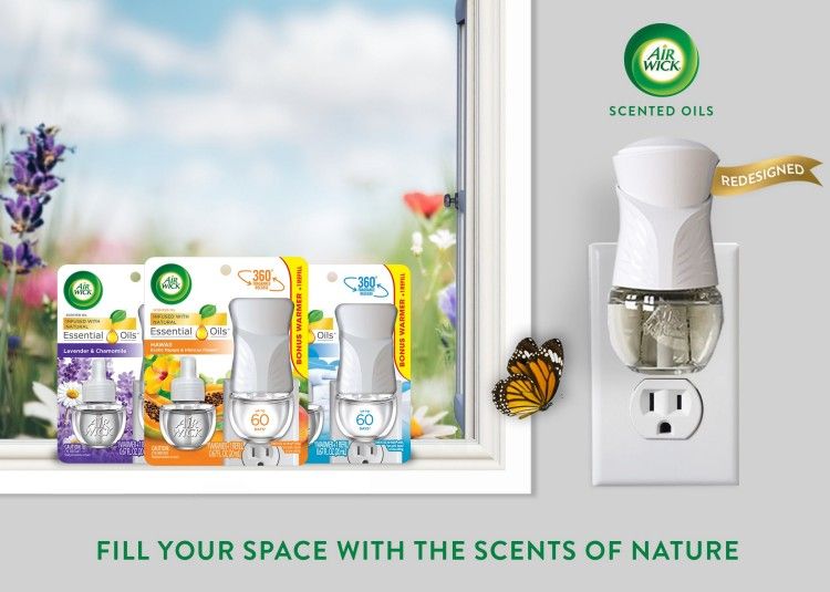 Plugin scented oil fragrance for every room
